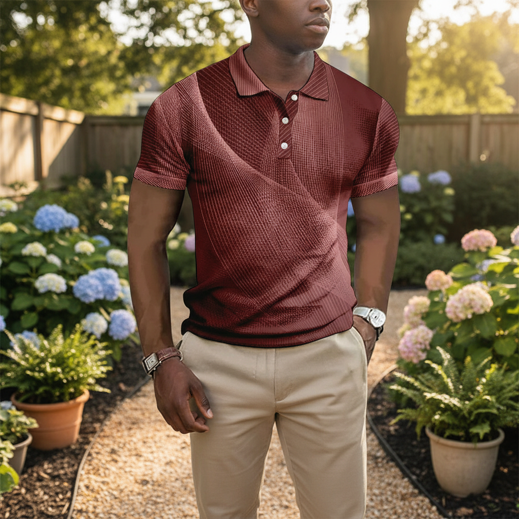 Men's Cotton Polo Shirt | Classic Fit