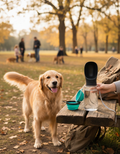 Portable Dog Water Bottle 19 oz with Built-in Bowl