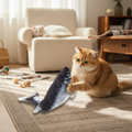 USB Rechargeable Interactive Cat Toy Fish