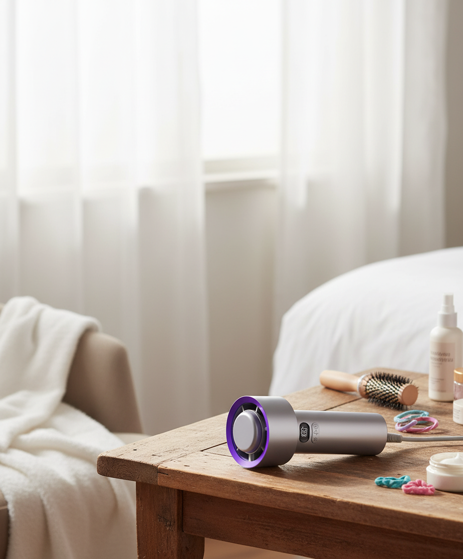 Portable Handheld Fan with Ice Cooling