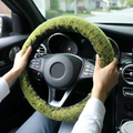 Plush Winter Steering Wheel Cover for Cars