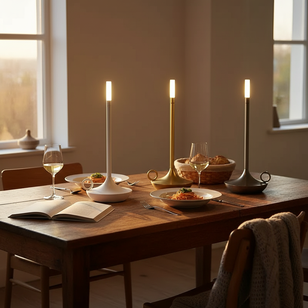 Rechargeable Touch Table Lamp with Dimming