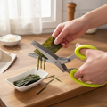 5-Blade Herb Scissors for Kitchen & Salad