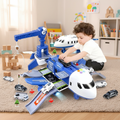 XL Emergency Airplane Toy Set for Kids - 20 Piece