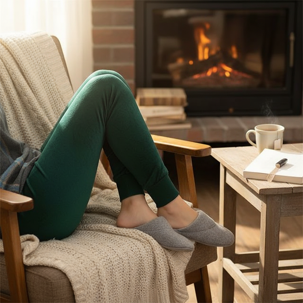 Fleece Lined Leggings - Winter Warm High Waist