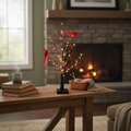Glowing Tree Decorative Light with Warm LED Bulbs