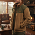Men's Fleece Jacket | Warm Outdoor Layer by AtlasBay