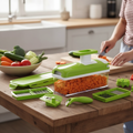 12-in-1 Vegetable Slicer & Cutter with Hand Guard