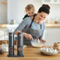 Electric Salt and Pepper Mill with USB Rechargeable Battery