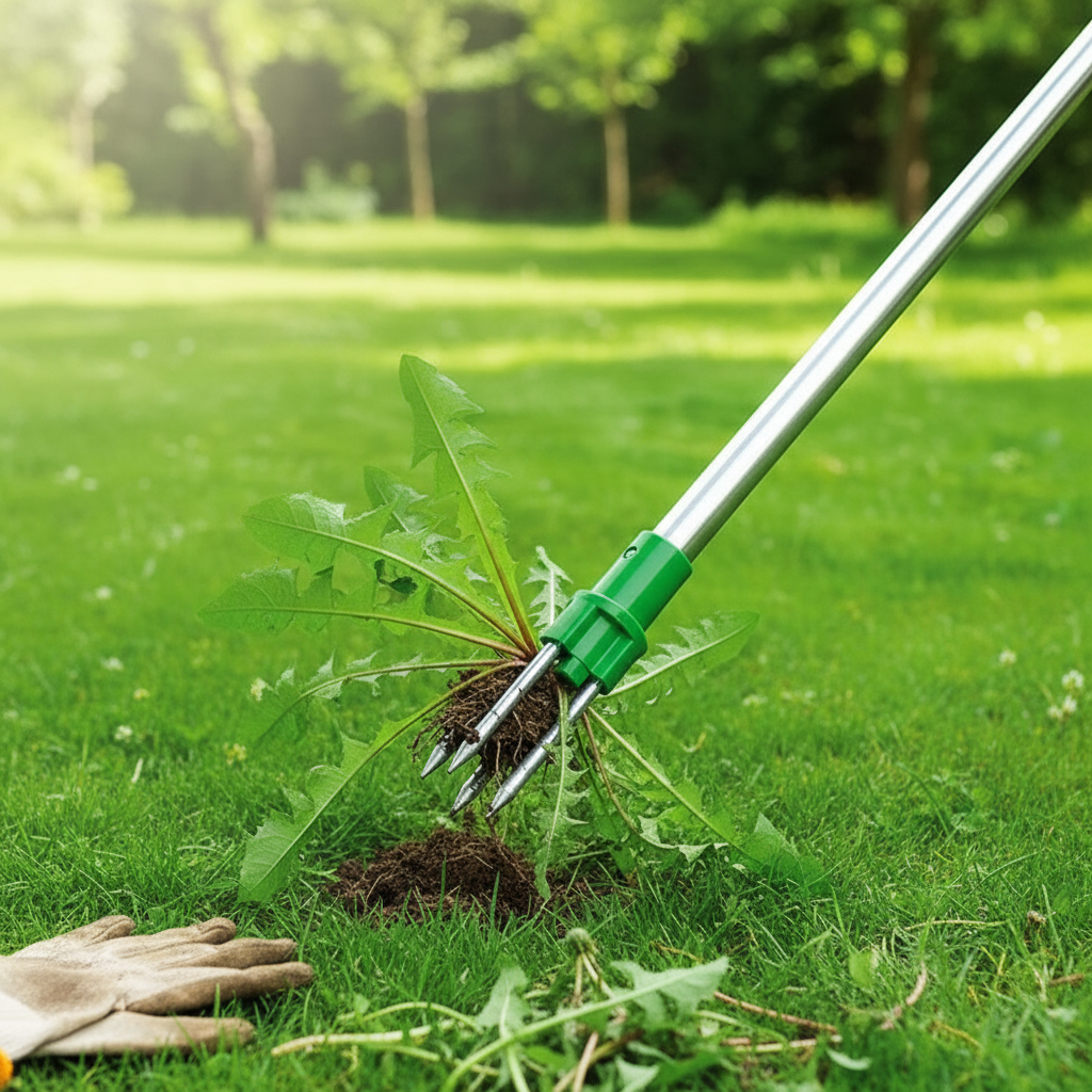 Standing Weed Puller with Long Handle
