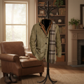 Men's Vintage Suede Jacket | Warm Winter Coat