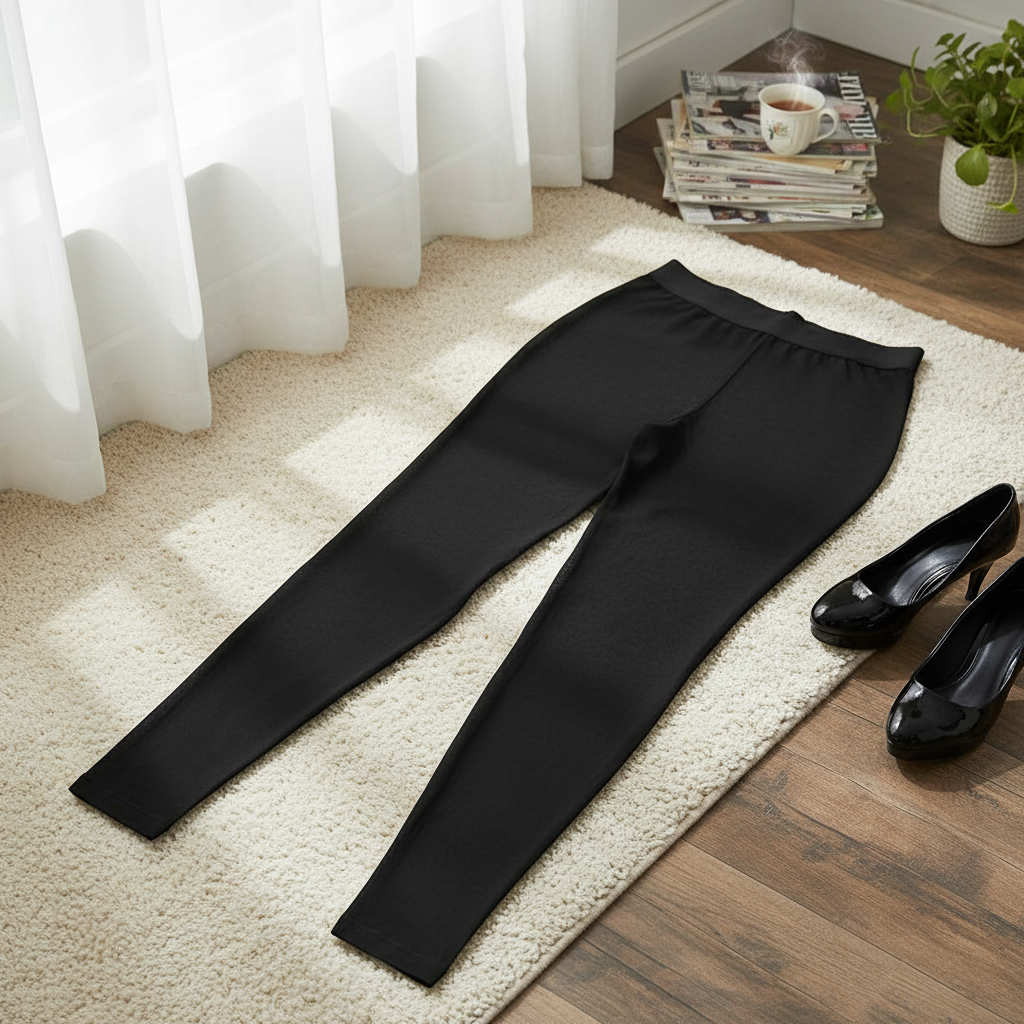 Fleece-Lined Tights for Women | Warm & Translucent