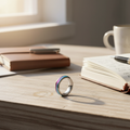 Stainless Steel Mood Ring for Men & Women