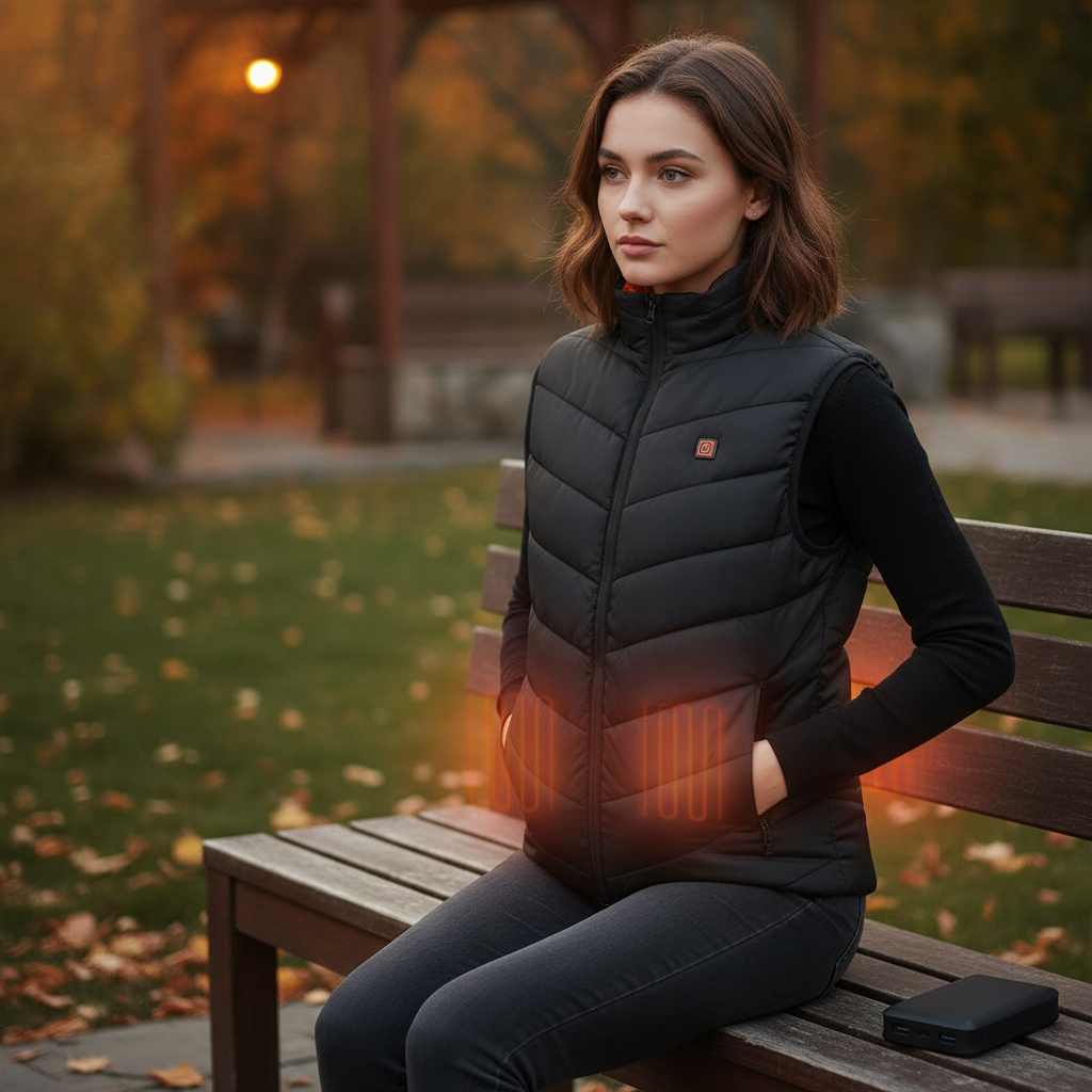 Heated Vest Unisex | USB Powered Warming Gear