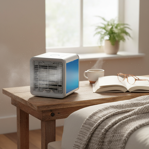 3-in-1 Mobile Air Conditioner with Humidifier & Purifier