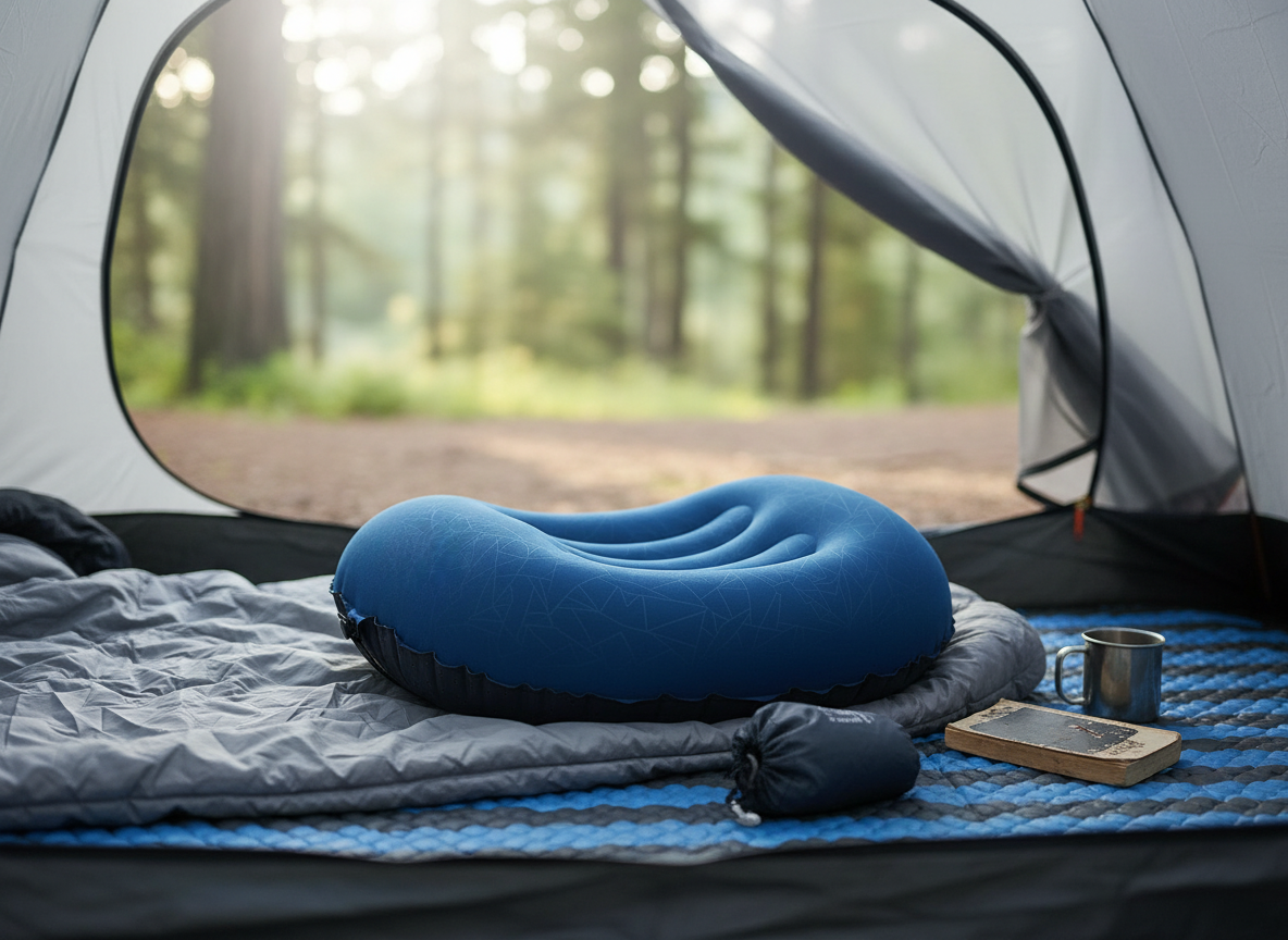 Inflatable Camping Pillow – Compact & Lightweight