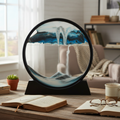 Deep Sea Sand Art - Handcrafted Glass Decor