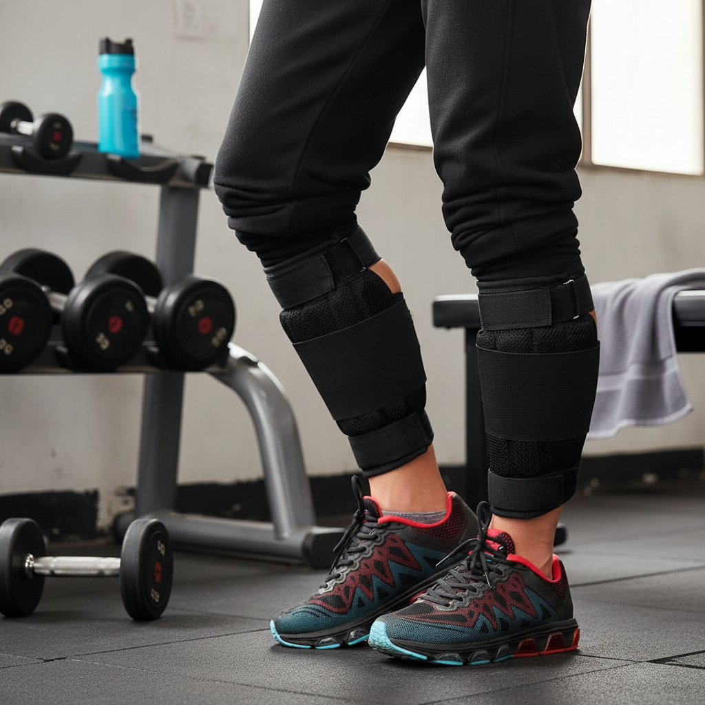 Adjustable Ankle Weights for Exercise