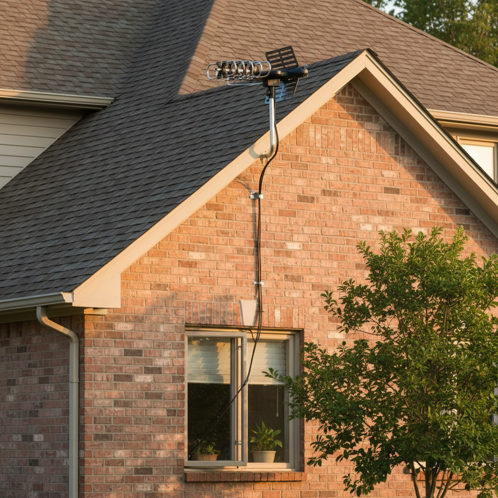 360° Motorized Outdoor HD TV Antenna