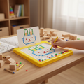 Large Magnetic Drawing Pad for Kids - 12.5" Montessori Board