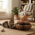 Modular Cat Scratcher with Ball Track