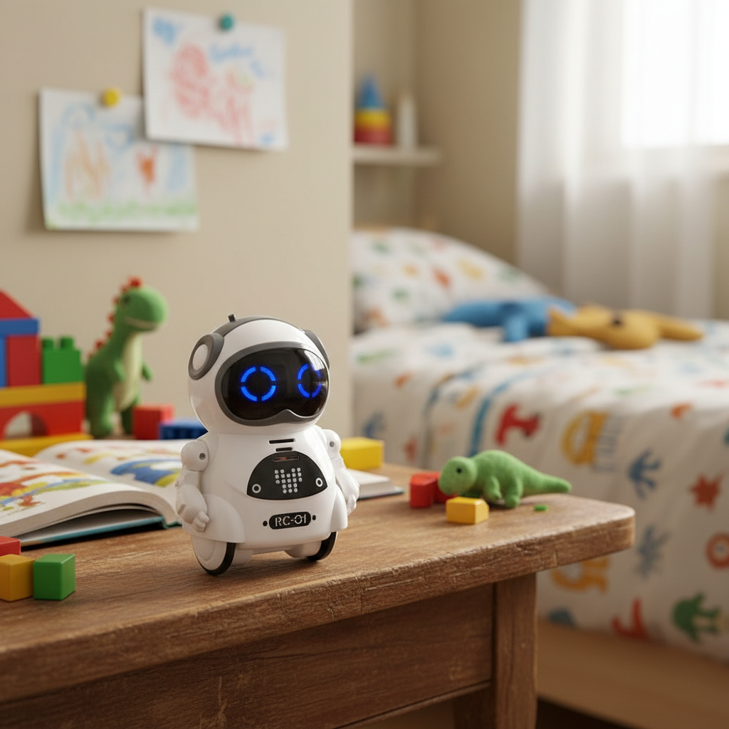 Pocket RC Robot with Interactive Talk & Dance