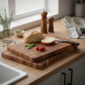 End Grain Wooden Chopping Board | Professional Cutting Block
