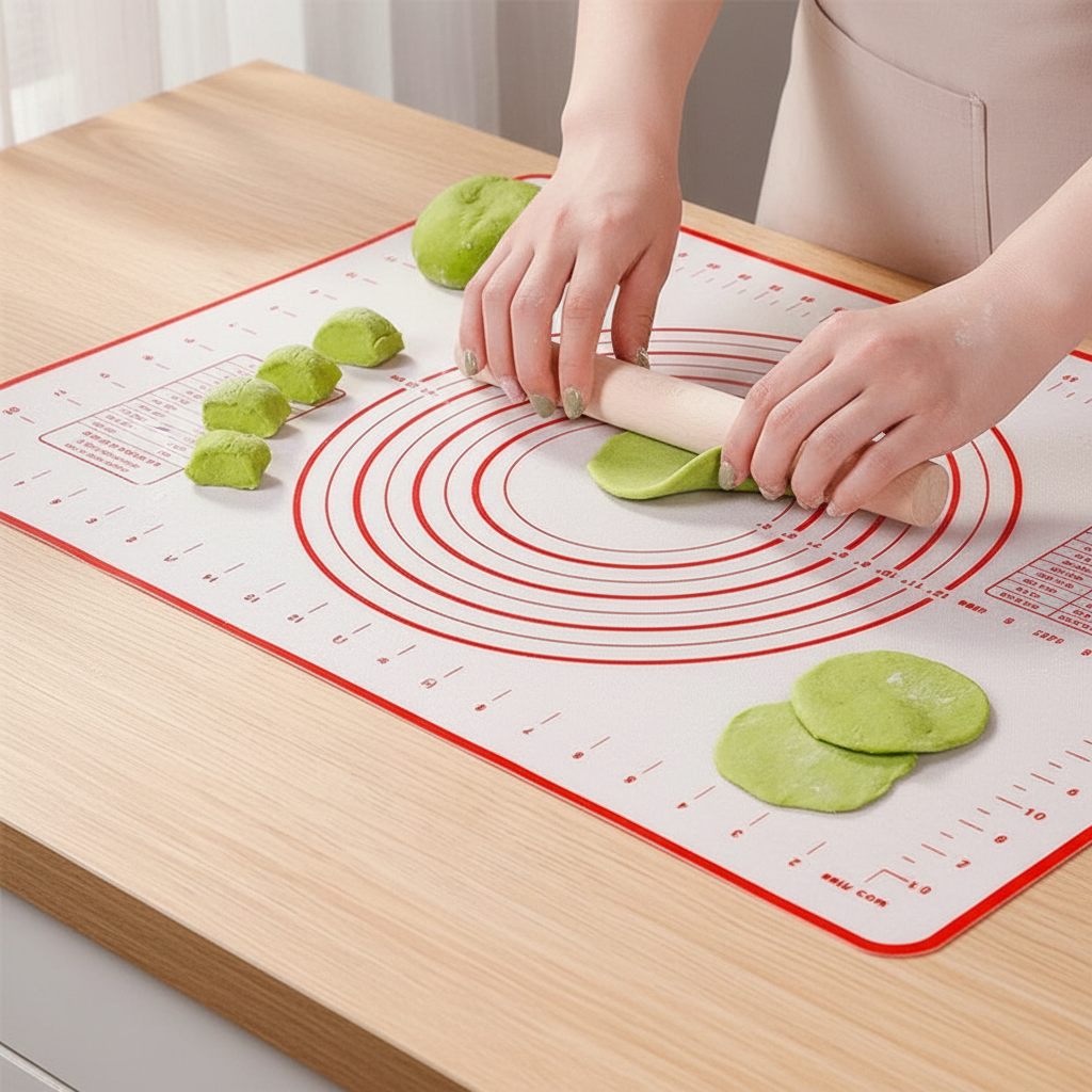 80x60cm Silicone Baking Mat – Non-Stick Pastry Mat