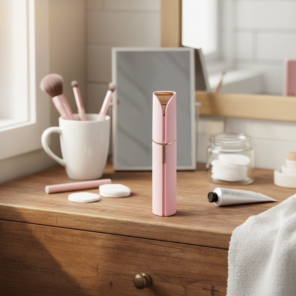 Portable Electric Facial Hair Remover for Women