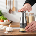 Compact Garlic Chopper - Fine & Coarse Cutting