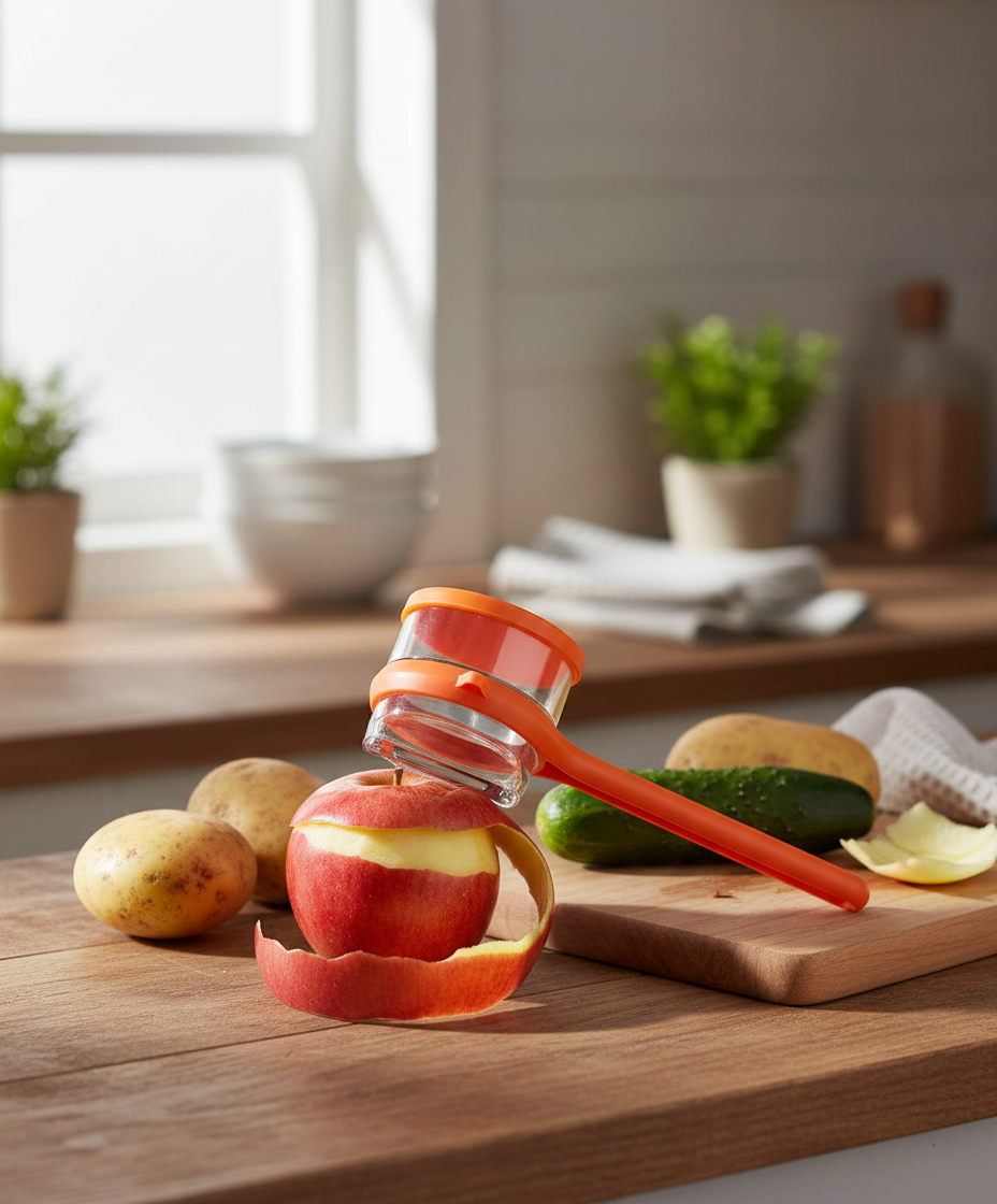 Apple Skin Vegetable Peeler with Dual Blades