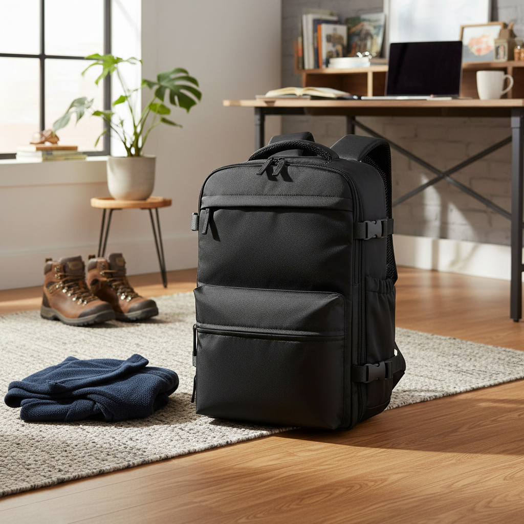 15.6" Travel Backpack with Compression System