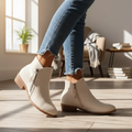 Women's Orthopedic Leather Ankle Boots