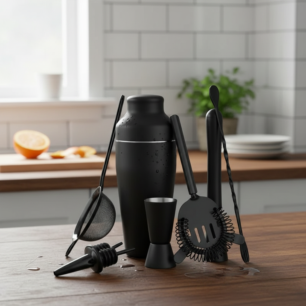 Professional Stainless Steel Cocktail Shaker Set