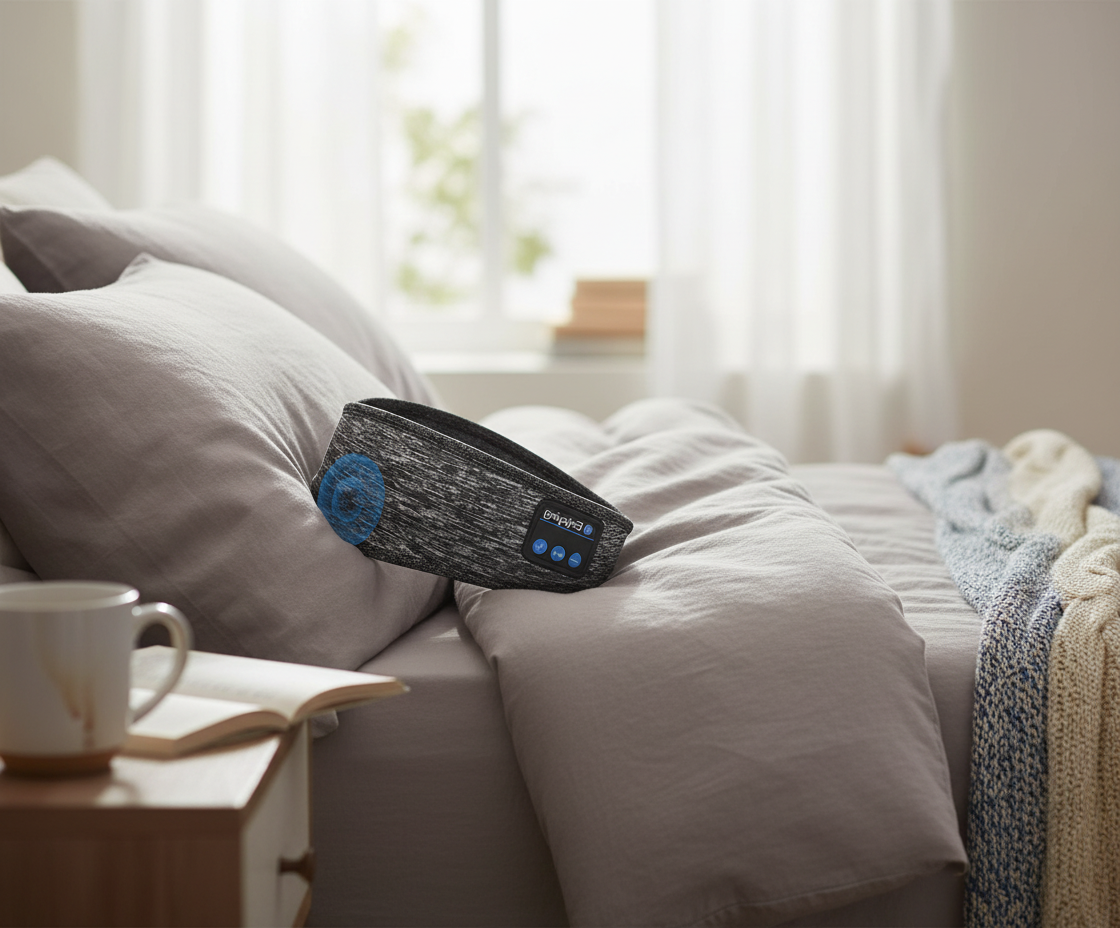 Sleep Headphones Headband – Wireless 2-in-1 for Sleeping & Sports