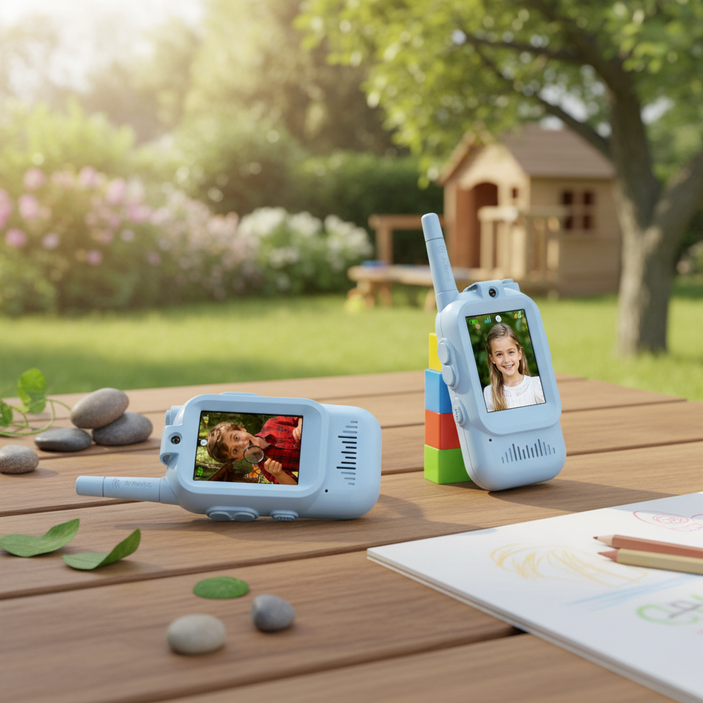 Kids Video Walkie Talkie 2 Pack with HD Camera