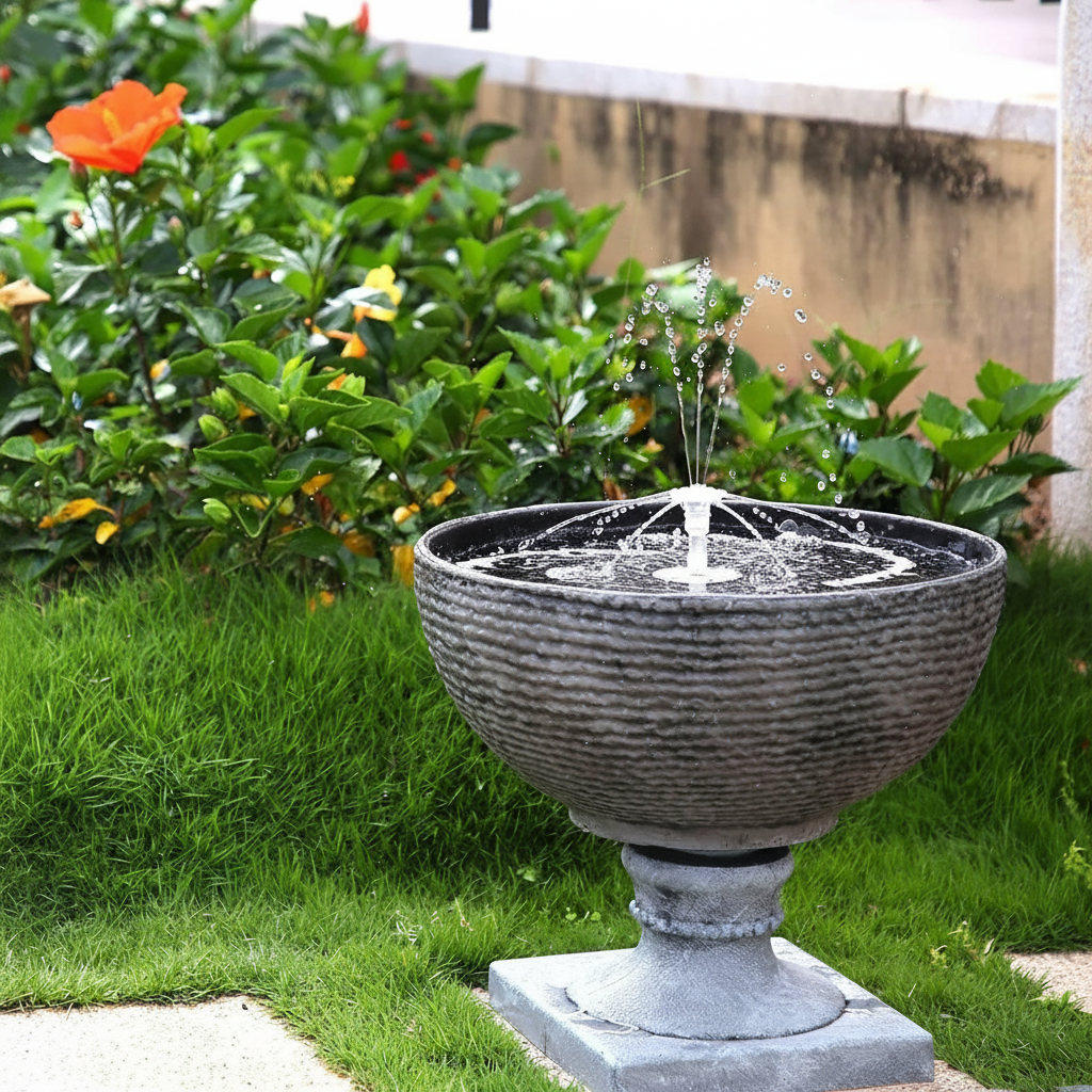 Solar Powered Water Fountain Pump
