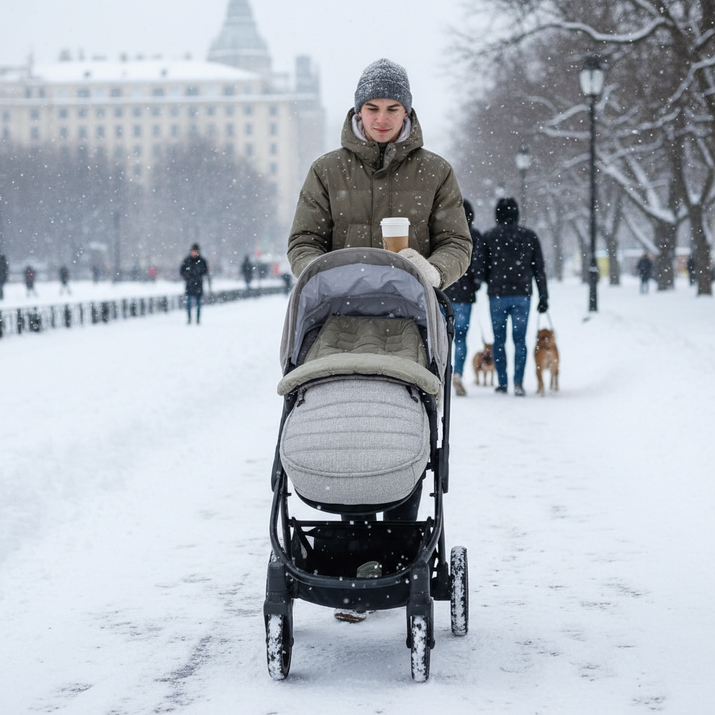 Universal Baby Stroller Footmuff - Winter Warmth