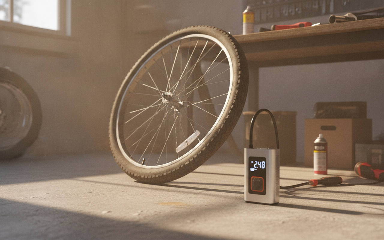 Smart Portable Electric Tire Inflator