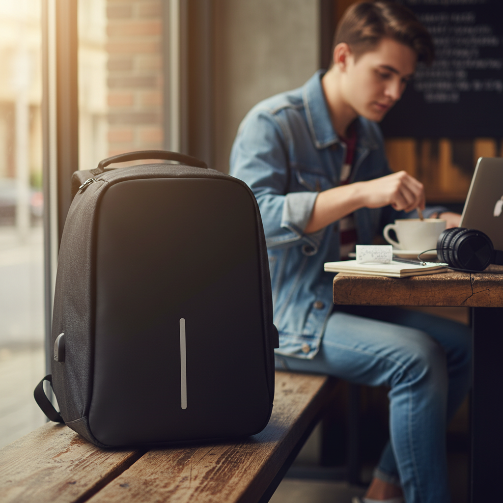Waterproof Anti-Theft Travel Backpack with USB Port