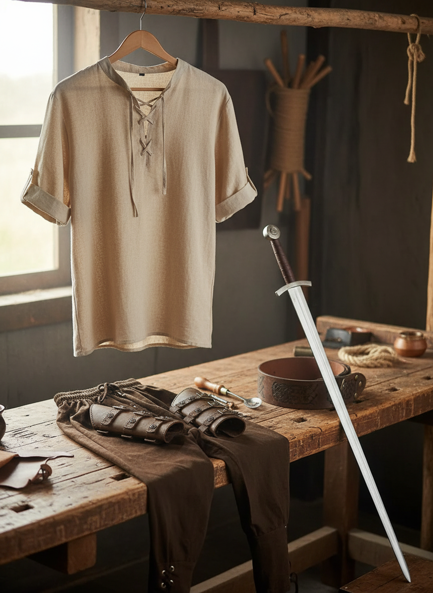Men's 4-Piece Pirate Costume
