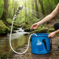 Portable USB Rechargeable Shower Pump for Camping