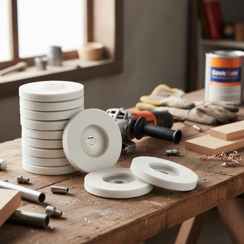 4 Inch Wool Polishing Disc - Universal Fit