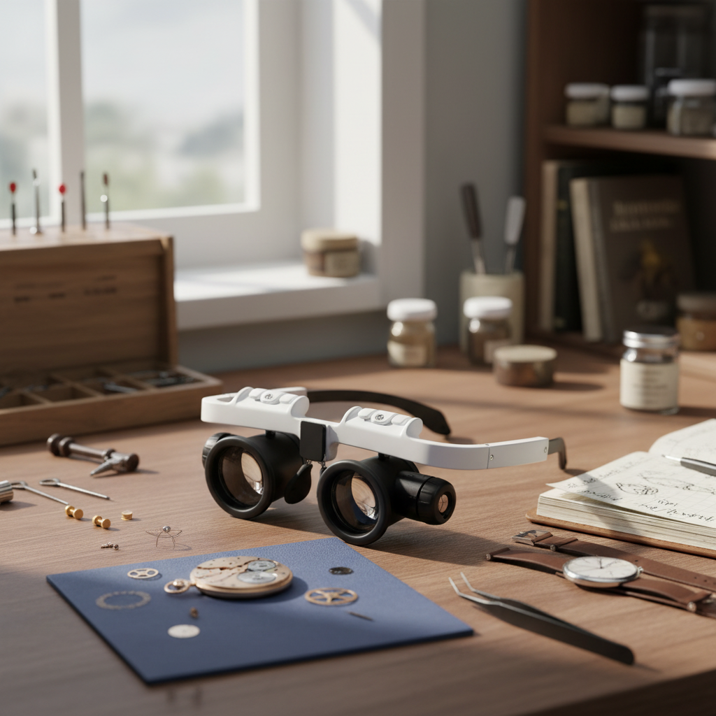 HD Magnifying Glasses with LED Lights