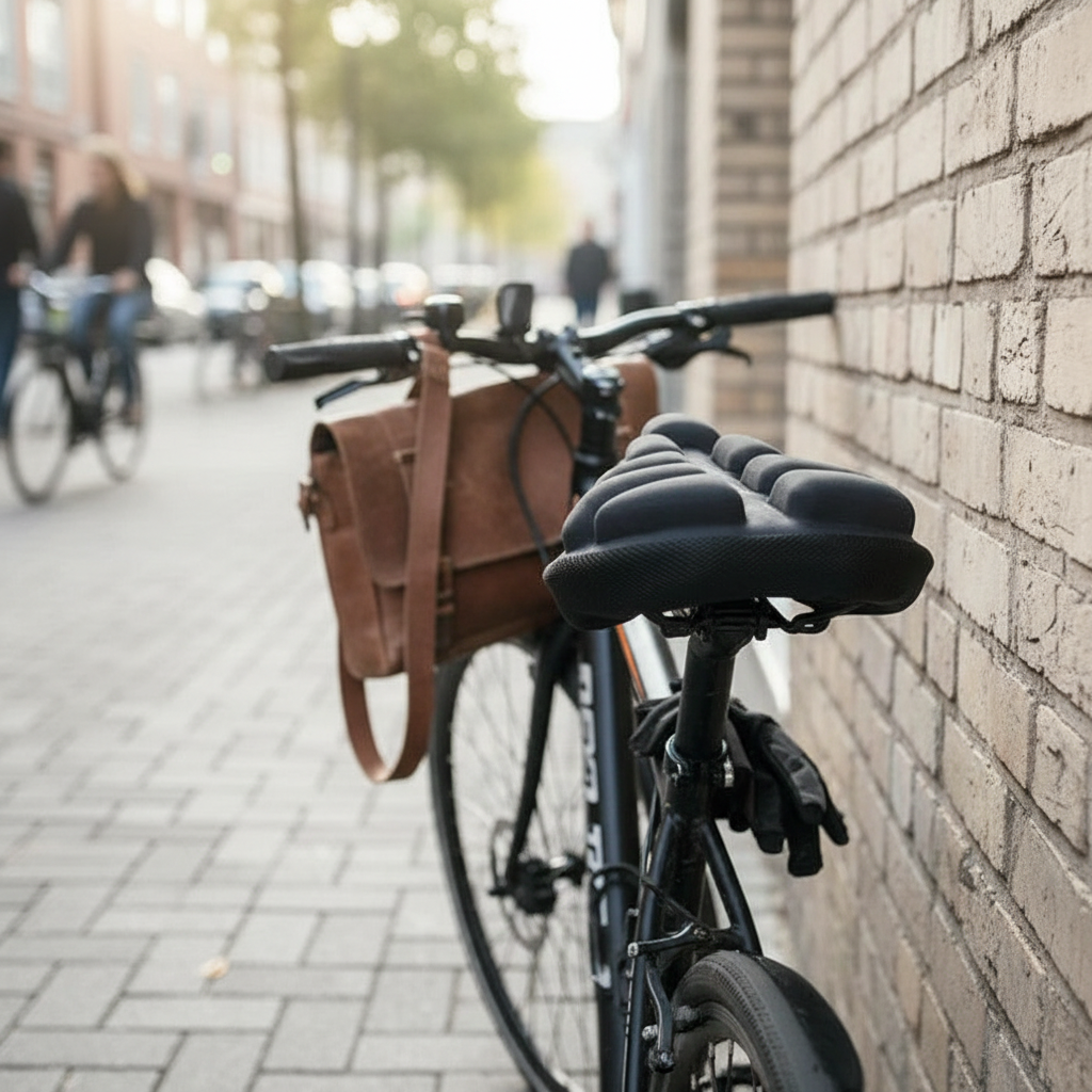Bicycle Seat Cushion with Shock Absorption