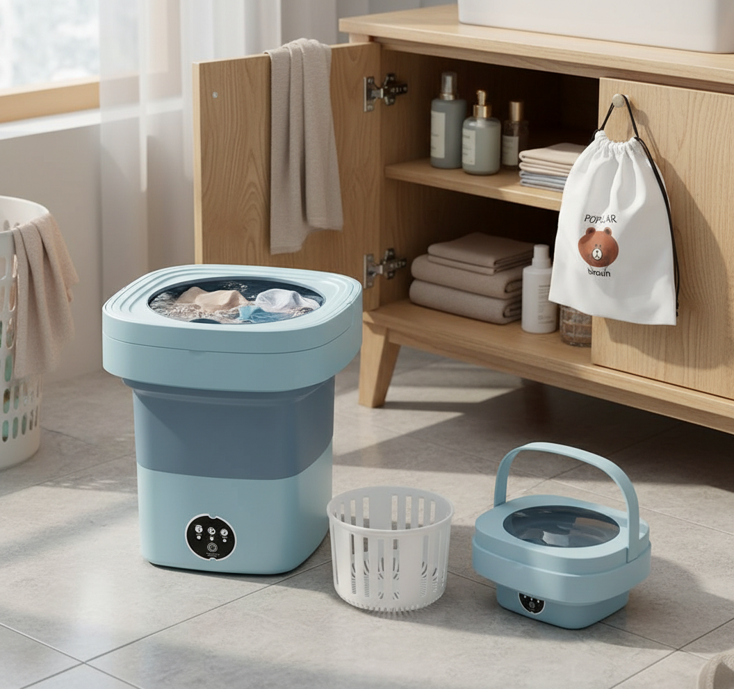 Portable Washing Machine with Dryer - 11L Compact