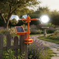 Solar Bird Repeller with 360° Rotating Design