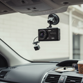 1080P Full HD Dual Dash Cam with Wide-Angle Lens
