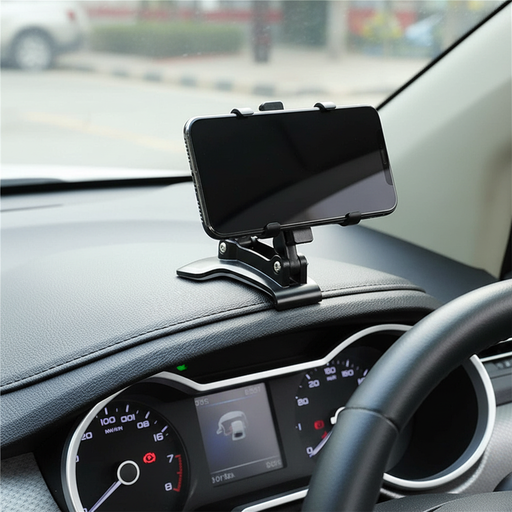 360° Car Phone Holder with Multiple Mount Options