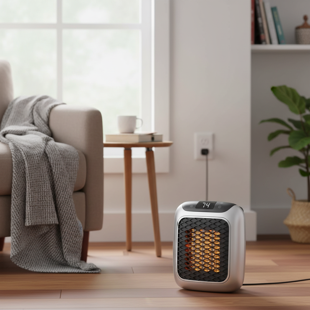 Compact Electric Heater for Small Rooms